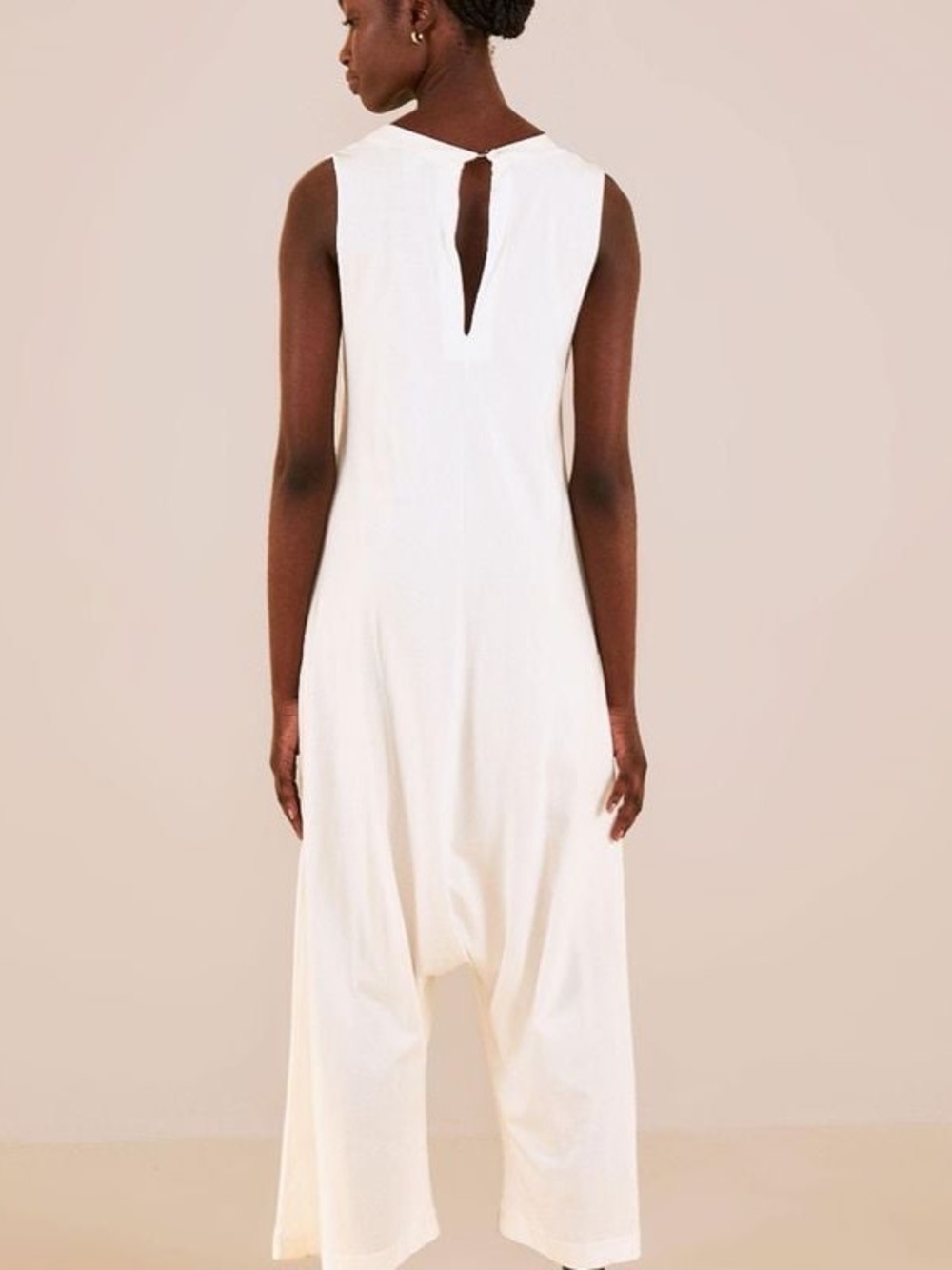 Farm Rio White Mar Da Bahia Organic Cotton Jumpsuit - Picture 4 of 12